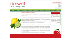 Desktop Screenshot of amwellfruit.co.uk
